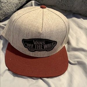 Vans Snapback Flat Brim Hat